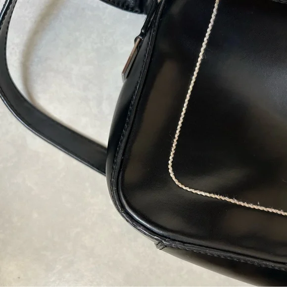 Mexx black Leather Shoulder Bag - Picture 11 of 15